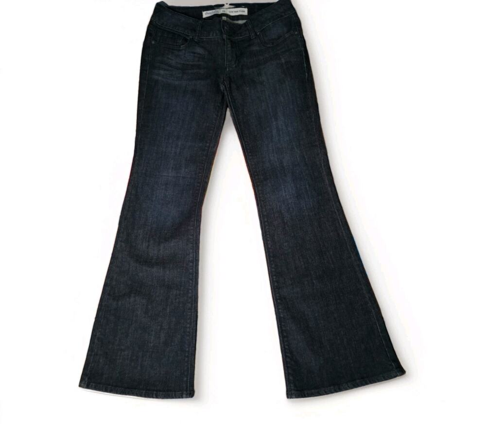 Charlotte Russe Low Rise Bootcut Jeans Women’s Size 4S Y2K Denim DISCONTINUED